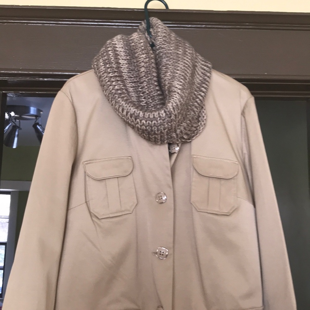 Dana Buchman trench coat